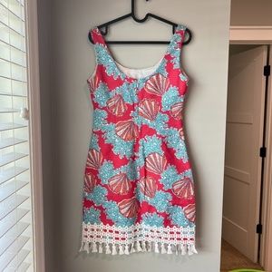 Lilly Pulitzer Thompson Watermelon Coralina Shift Dress Size 2